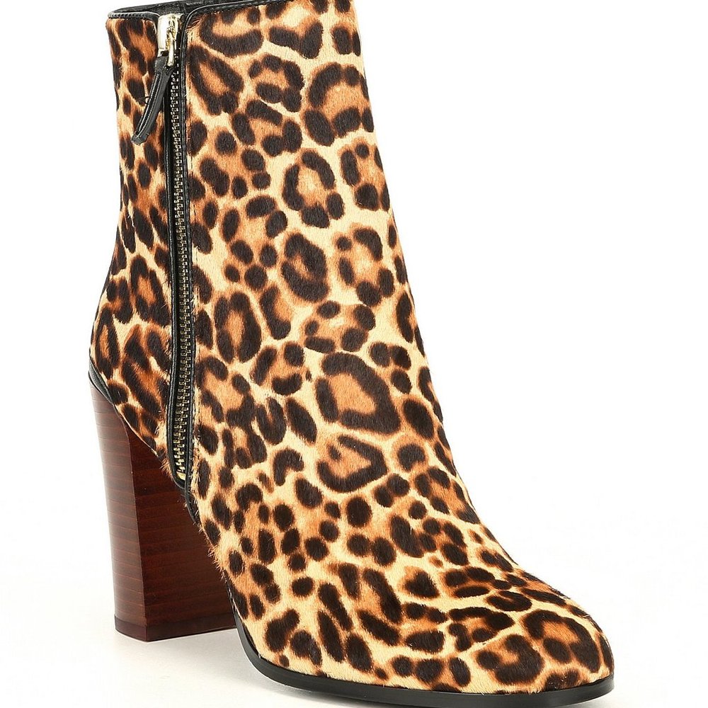 Katherine Kelly Jaymie Leopard women's boots